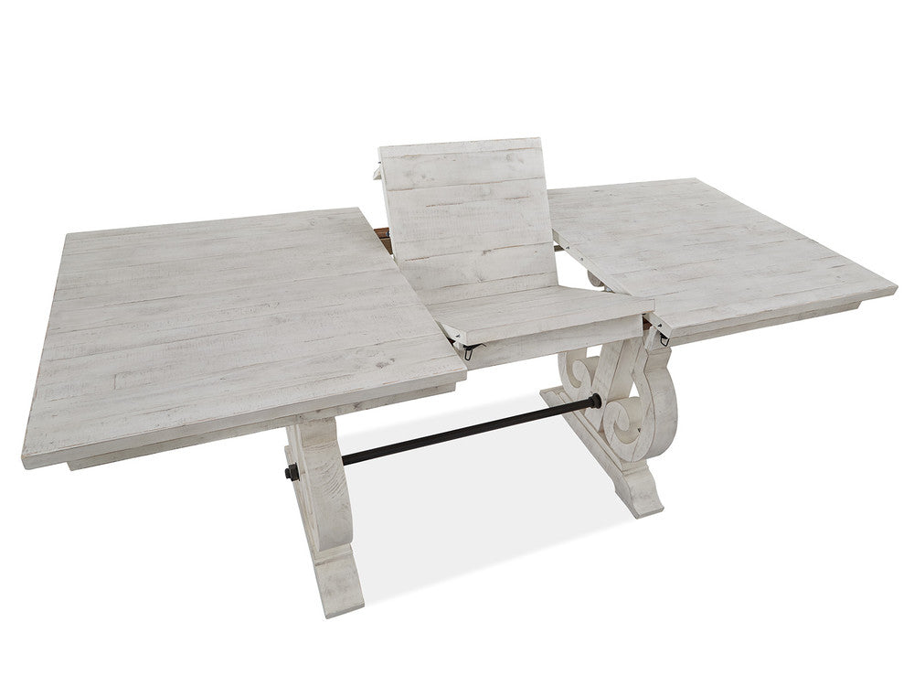 Magnussen - Bronwyn Alabaster Extendable Rectangular Counter Height Dining Table With 4 Counter Chairs And Buffet - D4436-42-KIT3 view 8