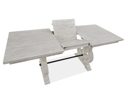 Magnussen - Bronwyn Alabaster Extendable Rectangular Counter Height Dining Table With 4 Counter Chairs And Buffet - D4436-42-KIT3 view 8