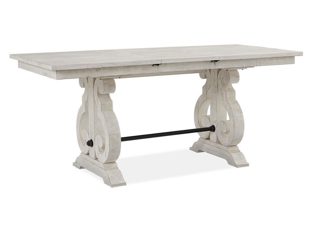 Magnussen - Bronwyn Alabaster Extendable Rectangular Counter Height Dining Table With 4 Counter Chairs And Server - D4436-42-KIT2 view 5
