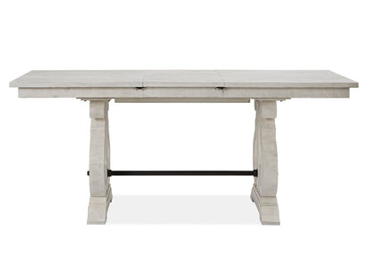 Magnussen - Bronwyn Alabaster Extendable Rectangular Counter Height Dining Table With 4 Counter Chairs And Server - D4436-42-KIT2 view 6