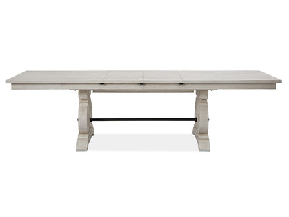 Magnussen - Bronwyn Alabaster Extendable Rectangular Dining Table With 2 Side Chairs Bench And Server - D4436-20-KIT32 view 6