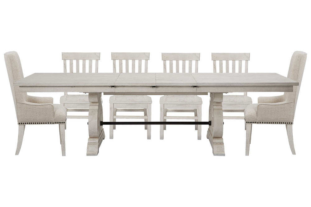 Magnussen - Bronwyn Alabaster Extendable Rectangular Dining Table With 4 Side Chairs And 2 Host Chairs - D4436-20-KIT21 view 1