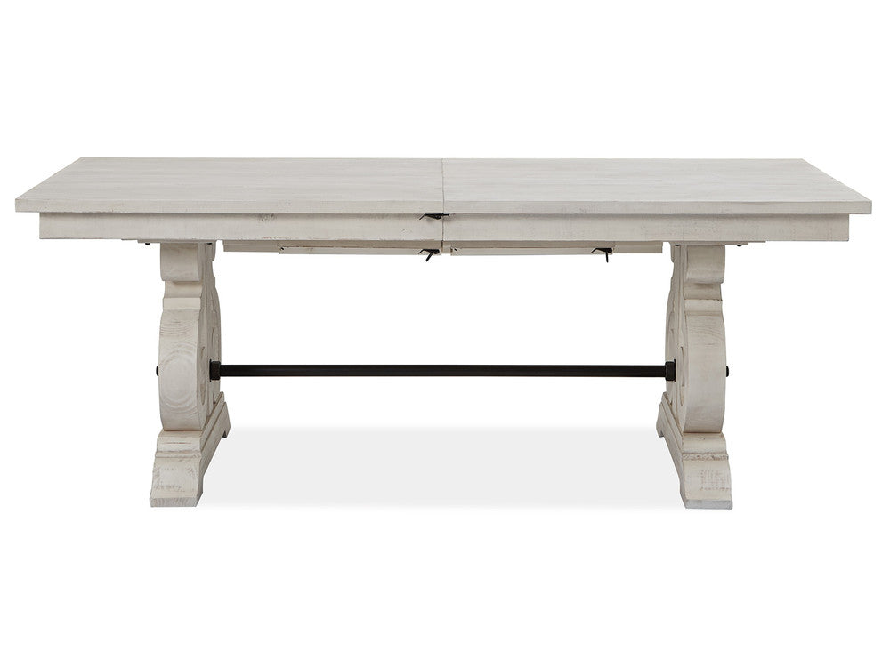 Magnussen - Bronwyn Alabaster Extendable Rectangular Dining Table With 4 Side Chairs Bench Server And Dining Cabinet - D4436-20-KIT39 view 3