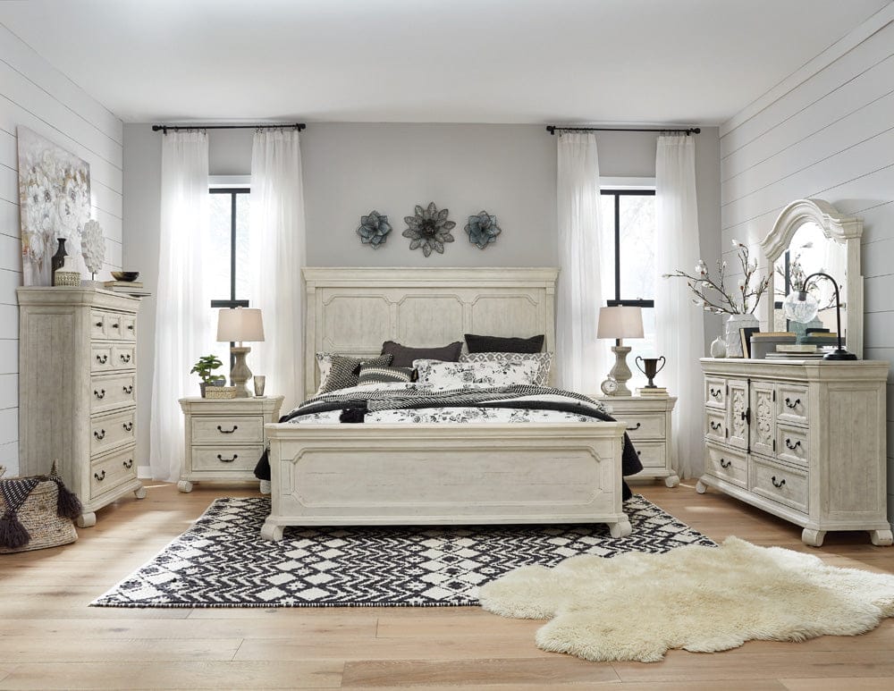 Magnussen - Bronwyn Alabaster King Panel Bed - B4436-64 view 4