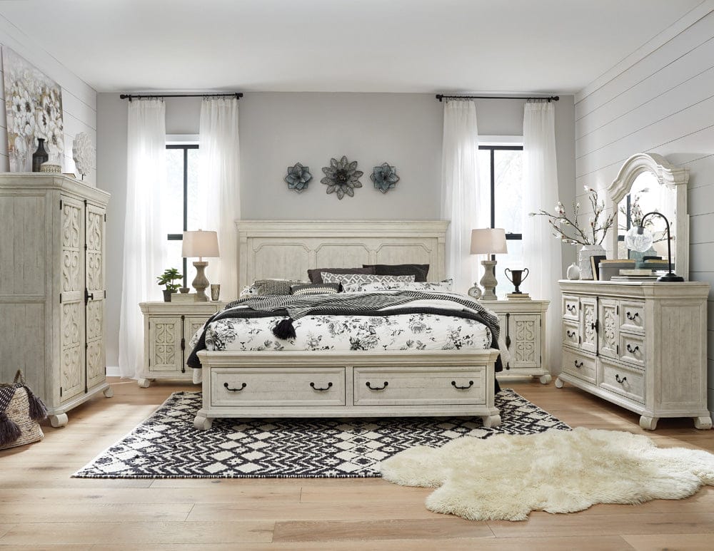 Magnussen - Bronwyn Alabaster King Panel Storage Bed - B4436-64B view 3