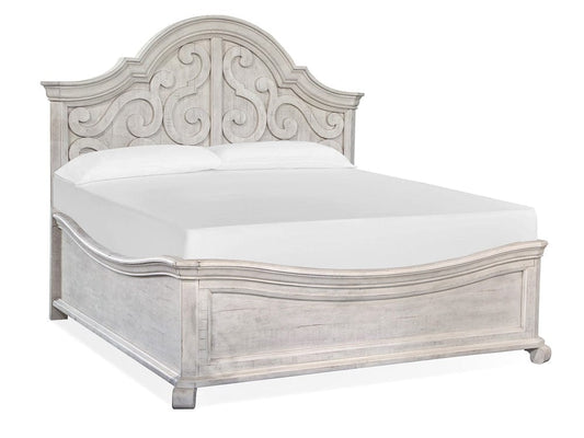Magnussen - Bronwyn Alabaster King Shaped Panel Bed - B4436-65 view 1