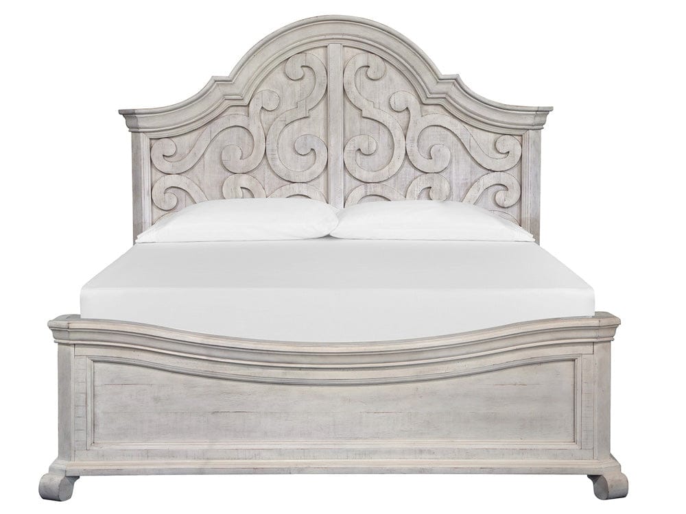 Magnussen - Bronwyn Alabaster King Shaped Panel Bed - B4436-65 view 2