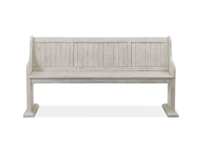 Magnussen - Bronwyn Bench w/Back - D4436-79 veiw 2