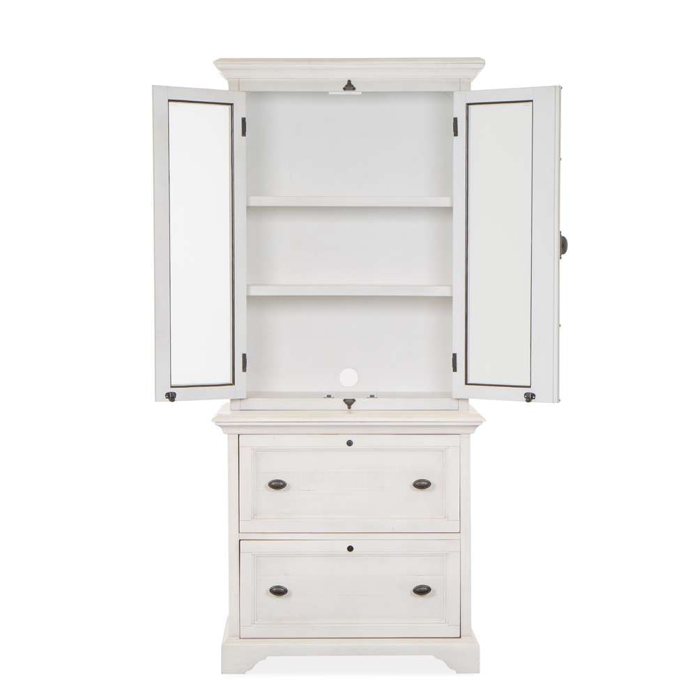 Magnussen - Bronwyn  Lateral File with Hutch - H4436-40H veiw 2