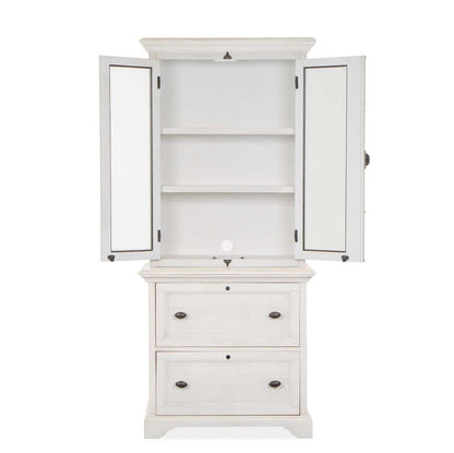 Magnussen - Bronwyn  Lateral File with Hutch - H4436-40H veiw 2