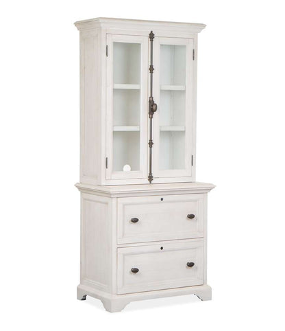 Magnussen - Bronwyn  Lateral File with Hutch - H4436-40H veiw 3