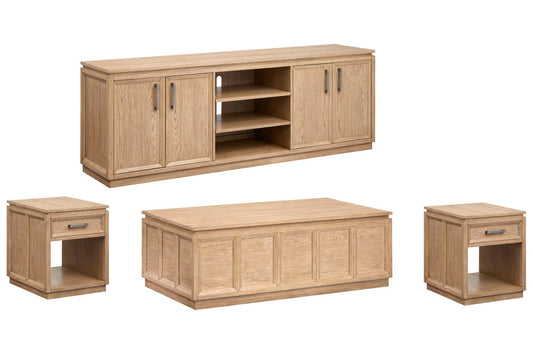 Magnussen - Burnham Sable Dusk Lift Top Storage Cocktail Table 2 End Tables With Console Sofa Table - T6508-50-KIT4 view 1