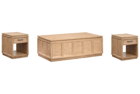 Magnussen - Burnham Sable Dusk Lift Top Storage Cocktail Table With 2 End Tables - T6508-50-KIT2 view 1