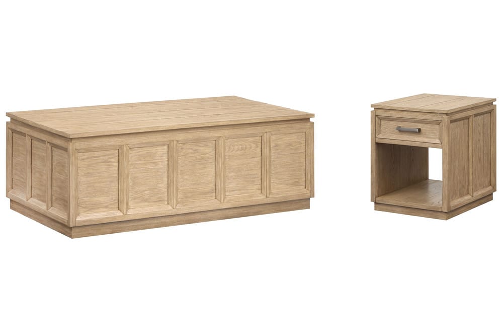 Magnussen - Burnham Sable Dusk Lift Top Storage Cocktail Table With End Table - T6508-50-KIT1 view 1