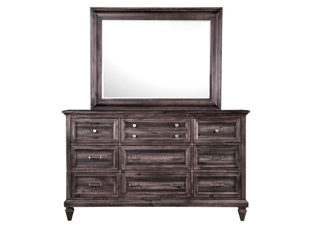 Magnussen - Calistoga Drawer Dresser With Landscape Mirror - B2590-20_40 veiw 2