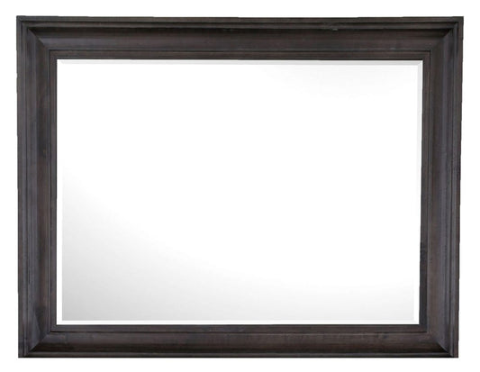 Magnussen - Calistoga Weathered Charcoal Landscape Mirror - B2590-40 view 1