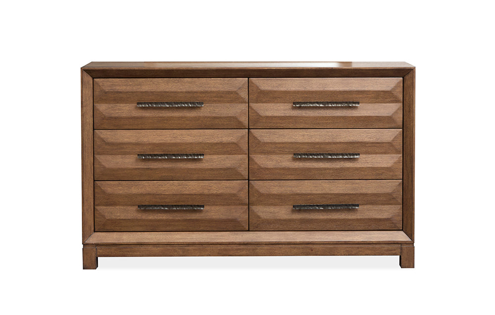 Magnussen - Callisto Bourbon Brown Double Drawer Dresser - B6396-22 view 2