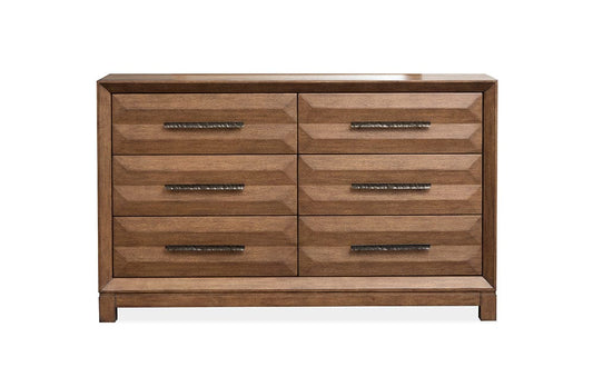 Magnussen - Callisto Bourbon Brown Double Drawer Dresser - B6396-22 view 2