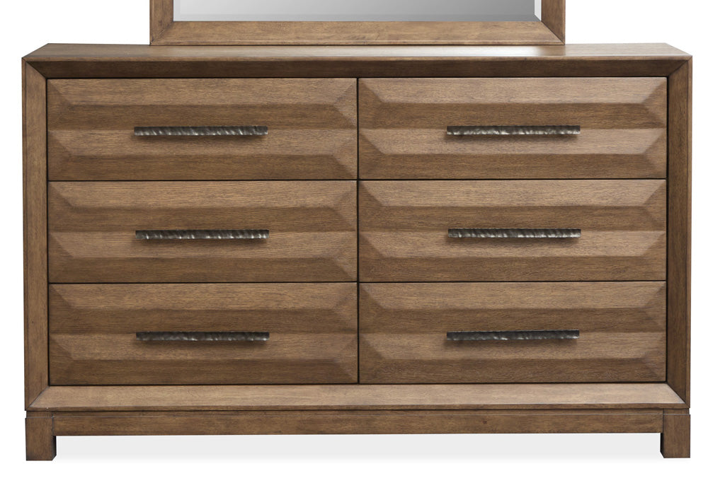 Magnussen - Callisto Bourbon Brown Double Drawer Dresser - B6396-22 view 4