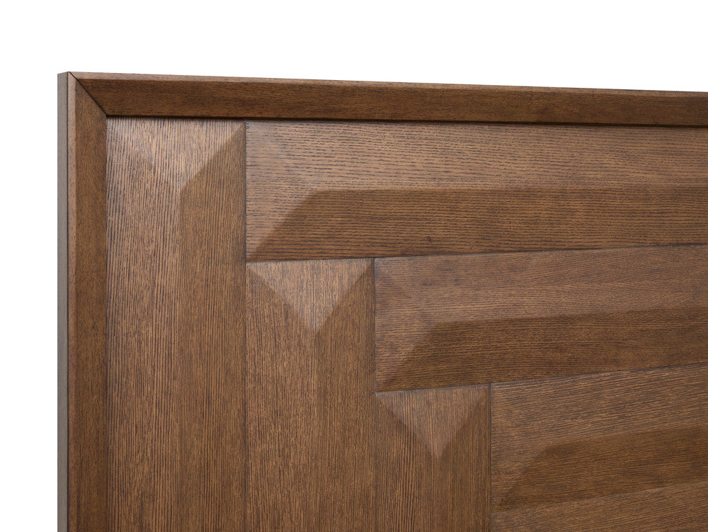 Magnussen - Callisto Bourbon Brown Queen Panel Bed 2 Nightstands And Drawer Dresser With Landscape Mirror - B6396-54-KIT4 view 7