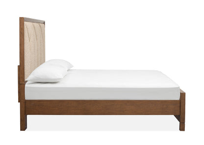 Magnussen - Callisto Bourbon Brown Queen Upholstered Panel Bed - B6396-55 view 3