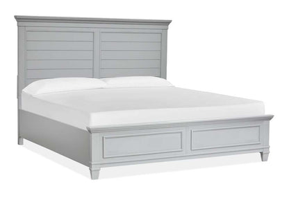 Magnussen - Charleston Complete California King Panel Bed - Grey - B5611-74GY veiw 3