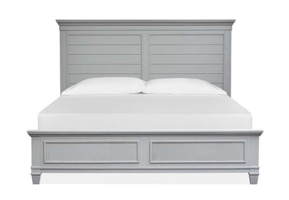 Magnussen - Charleston Complete King Panel Bed - Grey - B5611-64GY veiw 1