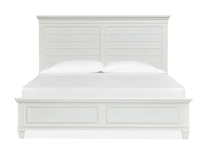 Magnussen - Charleston Complete King Panel Bed - White - B5611-64WH veiw 1