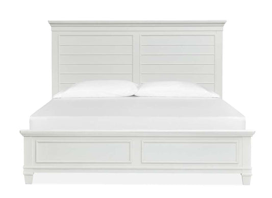 Magnussen - Charleston Complete Queen Panel Bed - White - B5611-54WH veiw 1
