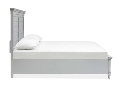 Magnussen - Charleston Complete Queen Panel Storage Bed - Grey - B5611-55GY veiw 2