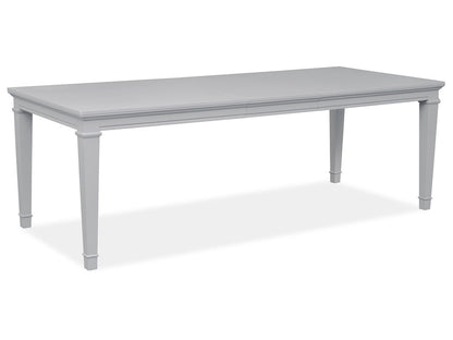 Magnussen - Charleston Harbor Gray Grey Extendable Rectangular Dining Table With 6 Side Chairs - D5611-20GY-KIT3 view 7