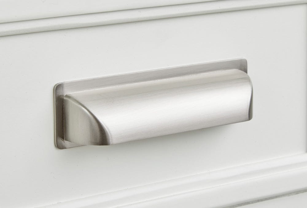 Magnussen - Charleston White Dove And Harbor Gray White Drawer Dresser With Grey Landscape Mirror - B5611-20WH40GY view 6