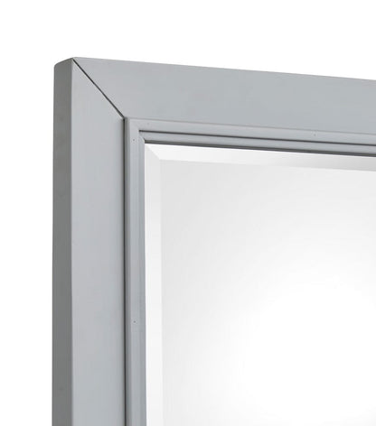 Magnussen - Charleston White Dove And Harbor Gray White Drawer Dresser With Grey Landscape Mirror - B5611-20WH40GY view 8