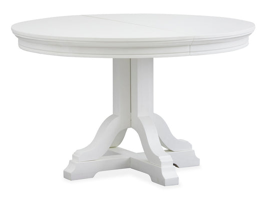 Magnussen - Charleston White Dove White Extendable 48" Round Dining Table With 4 Side Chairs And Server - D5611-22WH-KIT2 view 2