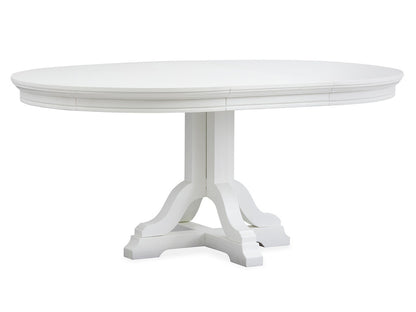 Magnussen - Charleston White Dove White Extendable 48" Round Dining Table With 4 Side Chairs And Server - D5611-22WH-KIT2 view 3