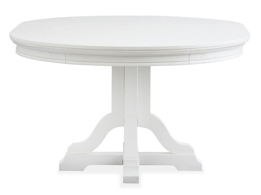Magnussen - Charleston White Dove White Extendable 48" Round Dining Table With 4 Side Chairs And Server - D5611-22WH-KIT2 view 6