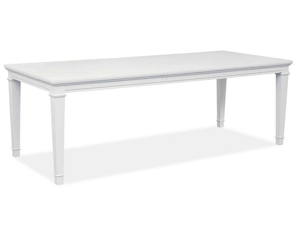Magnussen - Charleston White Dove White Extendable Rectangular Dining Table - D5611-20WH view 3