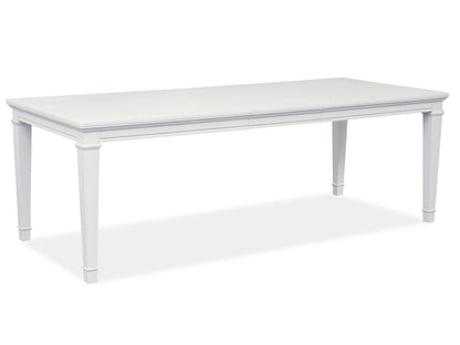 Magnussen - Charleston White Dove White Extendable Rectangular Dining Table - D5611-20WH view 3