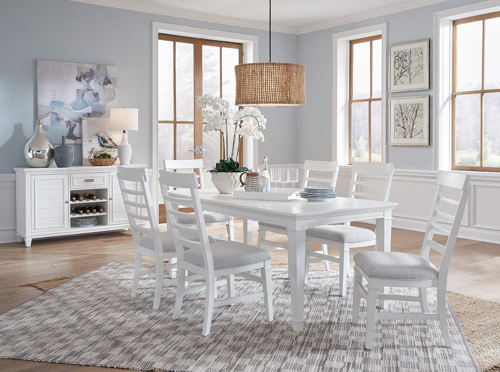Magnussen - Charleston White Dove White Extendable Rectangular Dining Table - D5611-20WH view 4