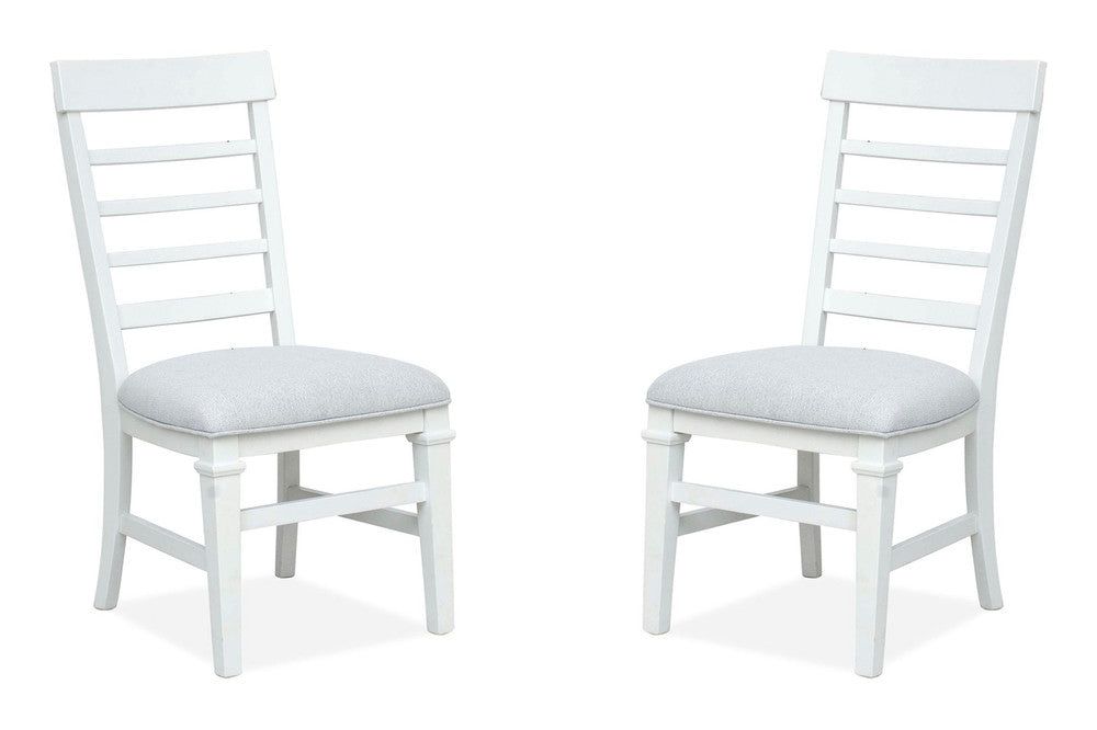 Magnussen - Charleston White Dove White Extendable Rectangular Dining Table With 4 Side Chairs And Server - D5611-20WH-KIT2 view 4