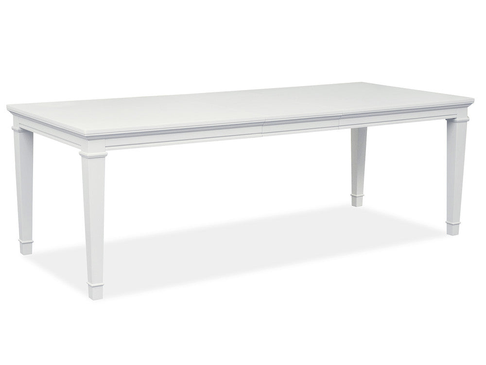 Magnussen - Charleston White Dove White Extendable Rectangular Dining Table With 4 Side Chairs And Server - D5611-20WH-KIT2 view 7