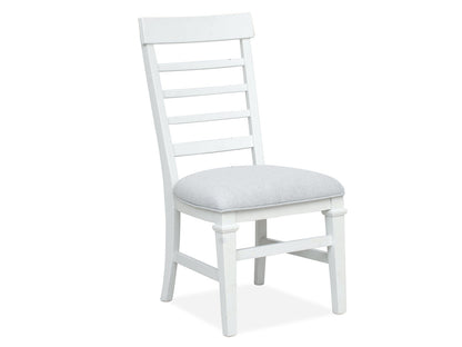Magnussen - Charleston White Dove White Extendable Rectangular Dining Table With 4 Side Chairs - D5611-20WH-KIT1 view 5