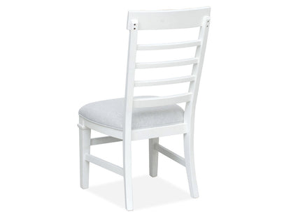 Magnussen - Charleston White Dove White Extendable Rectangular Dining Table With 6 Side Chairs And Server - D5611-20WH-KIT4 view 8