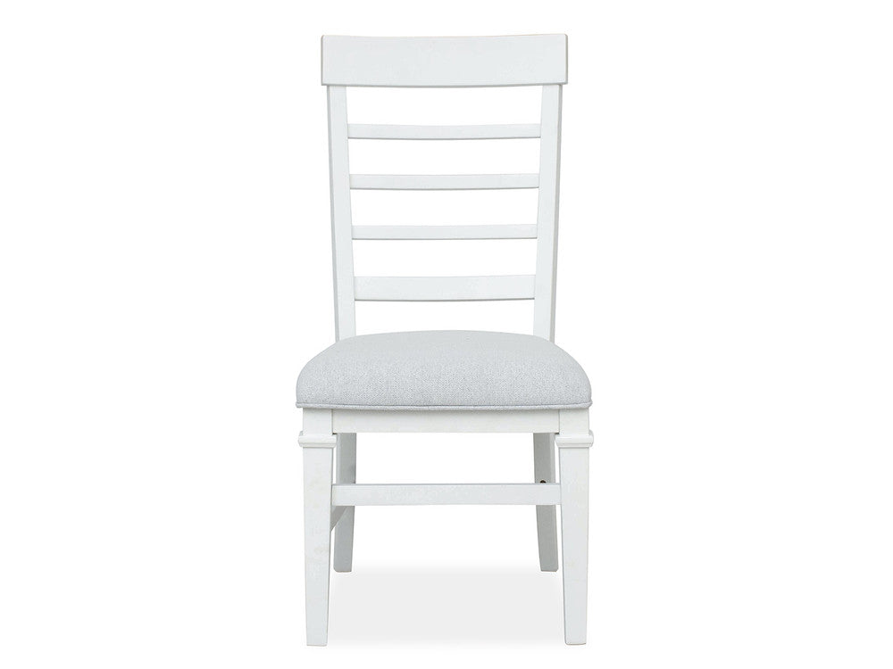 Magnussen - Charleston White Dove White Extendable Rectangular Dining Table With 6 Side Chairs - D5611-20WH-KIT3 view 6