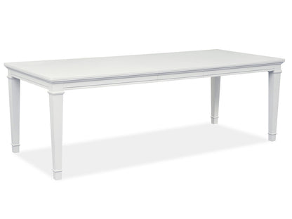 Magnussen - Charleston White Dove White Extendable Rectangular Dining Table With 6 Side Chairs - D5611-20WH-KIT3 view 7