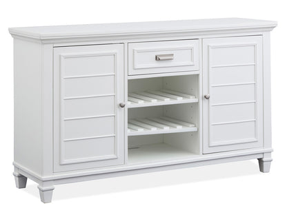 Magnussen - Charleston White Dove White Server - D5611-15WH view 1