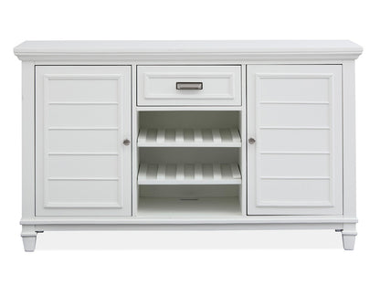 Magnussen - Charleston White Dove White Server - D5611-15WH view 2