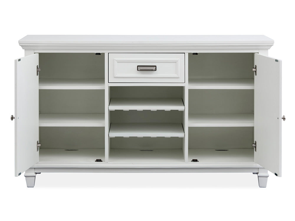 Magnussen - Charleston White Dove White Server - D5611-15WH view 4
