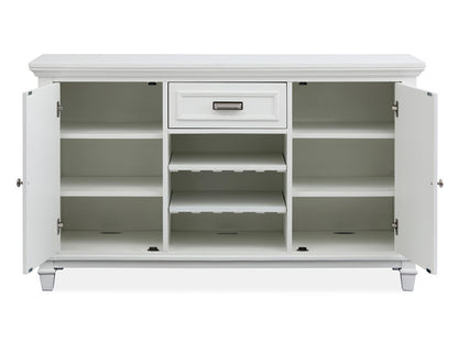 Magnussen - Charleston White Dove White Server - D5611-15WH view 4