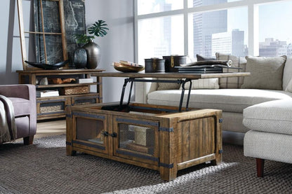 Magnussen - Chesterfield Top Storage Cocktail Table With Casters - T4717-50 veiw 9